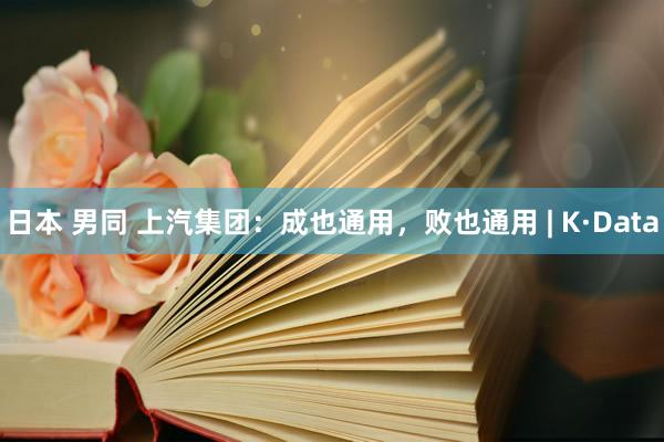 日本 男同 上汽集团:成也通用,败也通用 | K·Data