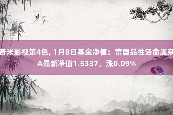 奇米影视第4色， 1月8日基金净值：富国品性活命羼杂A最新净值1.5337，涨0.09%