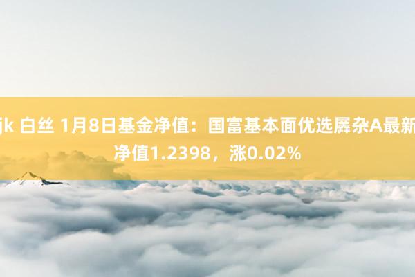 jk 白丝 1月8日基金净值：国富基本面优选羼杂A最新净值1.2398，涨0.02%