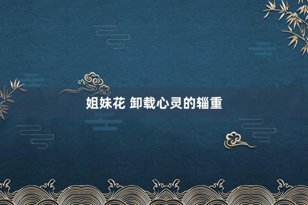 姐妹花 卸载心灵的辎重