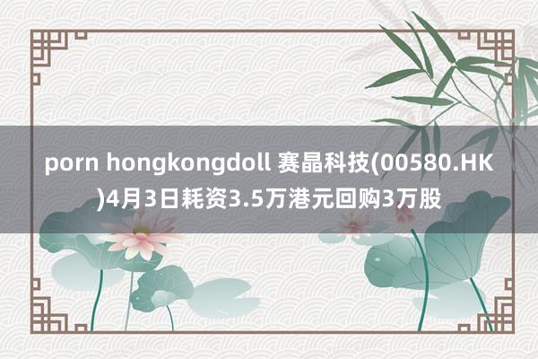 porn hongkongdoll 赛晶科技(00580.HK)4月3日耗资3.5万港元回购3万股