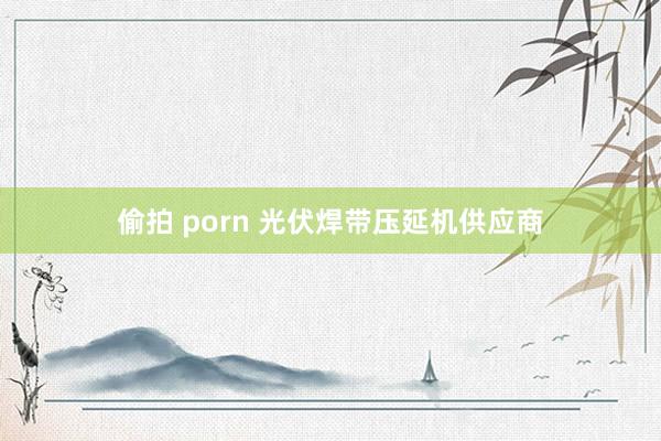 偷拍 porn 光伏焊带压延机供应商